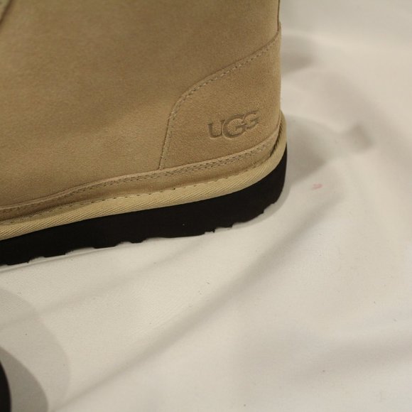 NIB UGG MEN'S HIGH NEUMEL SUEDE SHEARLING LINED ANKLE WINTER WORK BOOTS - Picture 5 of 9